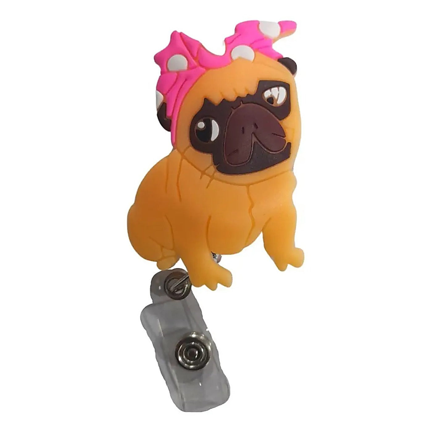 Porta Credencial con Yoyo Retractil Bulldog