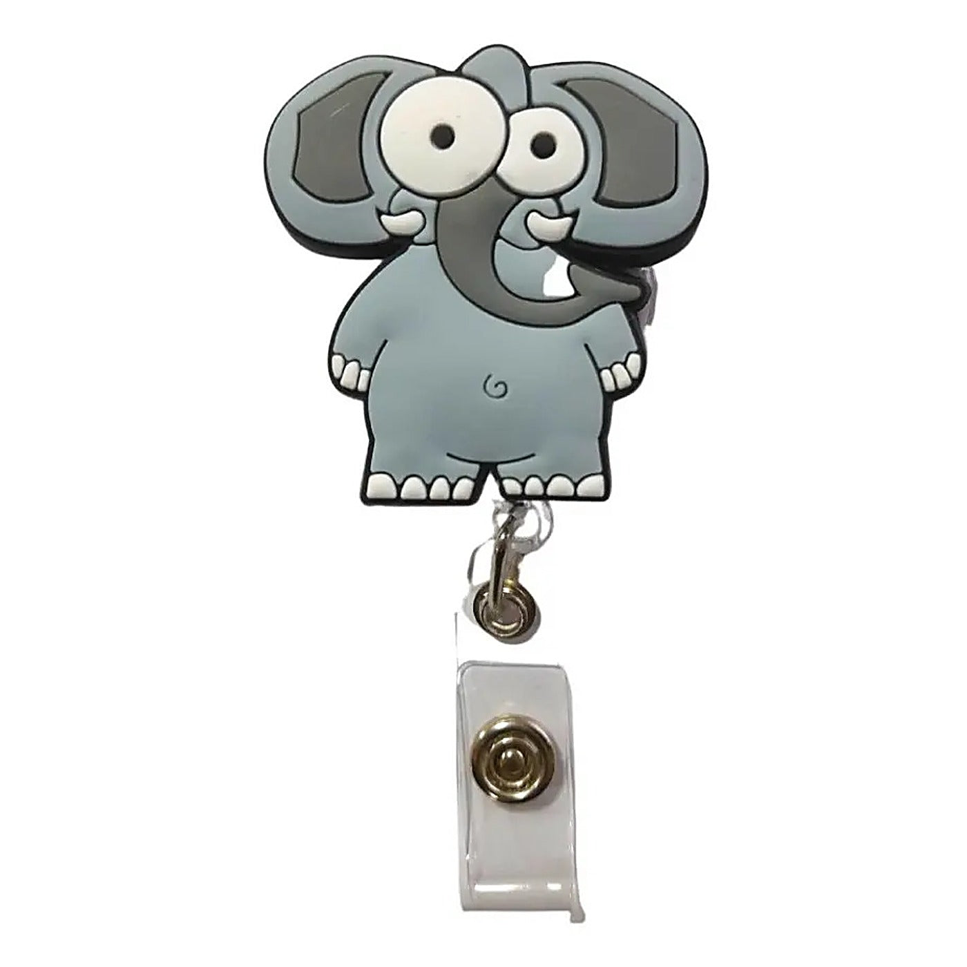 Porta Credencial con Yoyo Retractil Elefante