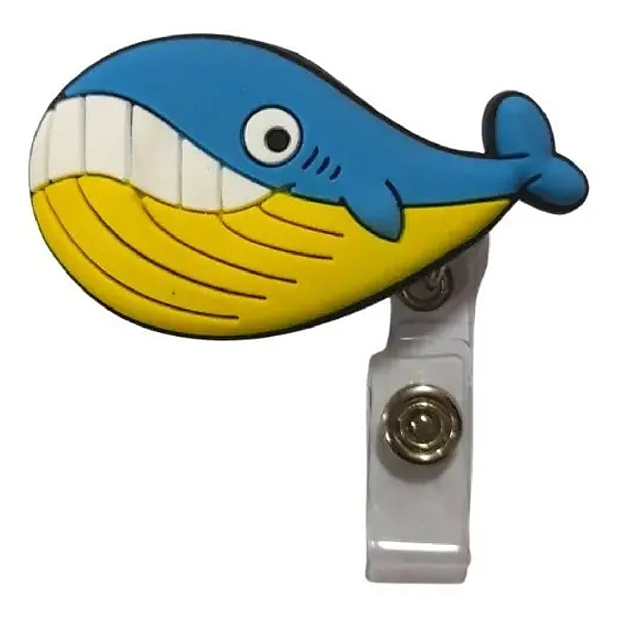 Porta Credencial con Yoyo Retractil Ballena
