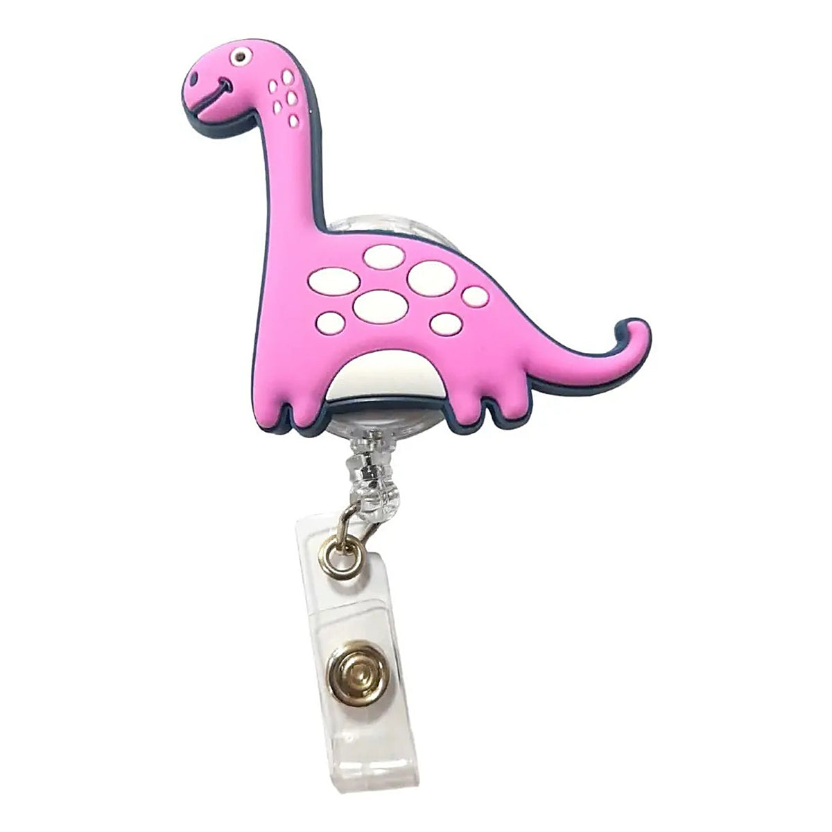 Porta Credencial con Yoyo Retractil Brachiosaurus
