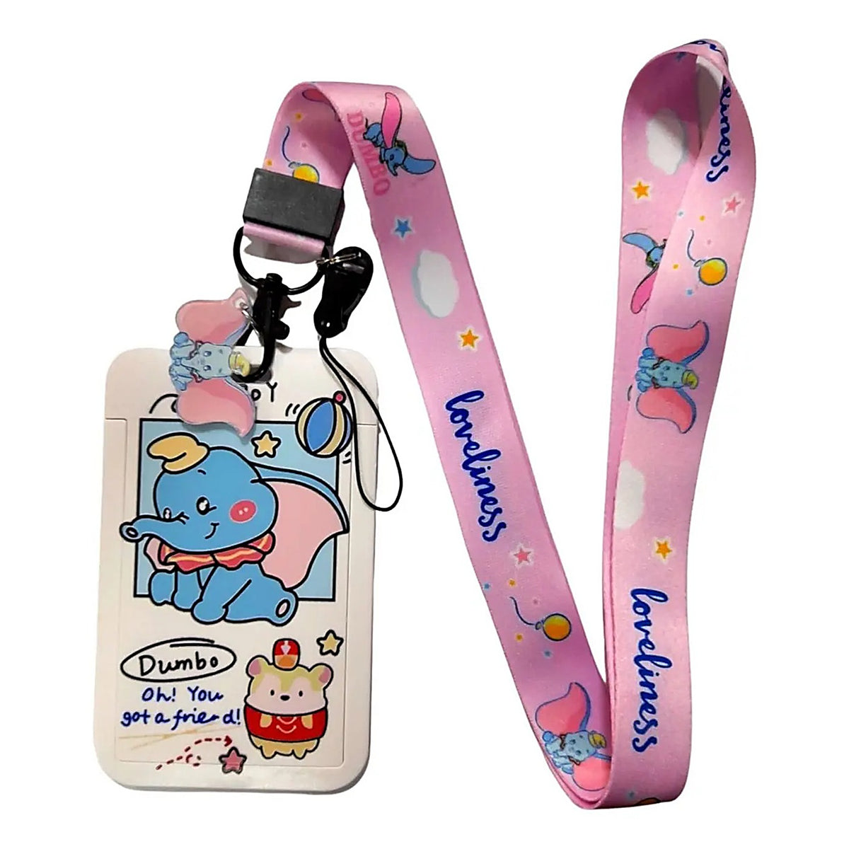 Porta Credencial con Lanyard Dumbo Comic
