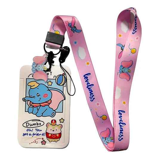 Porta Credencial con Lanyard Dumbo Comic