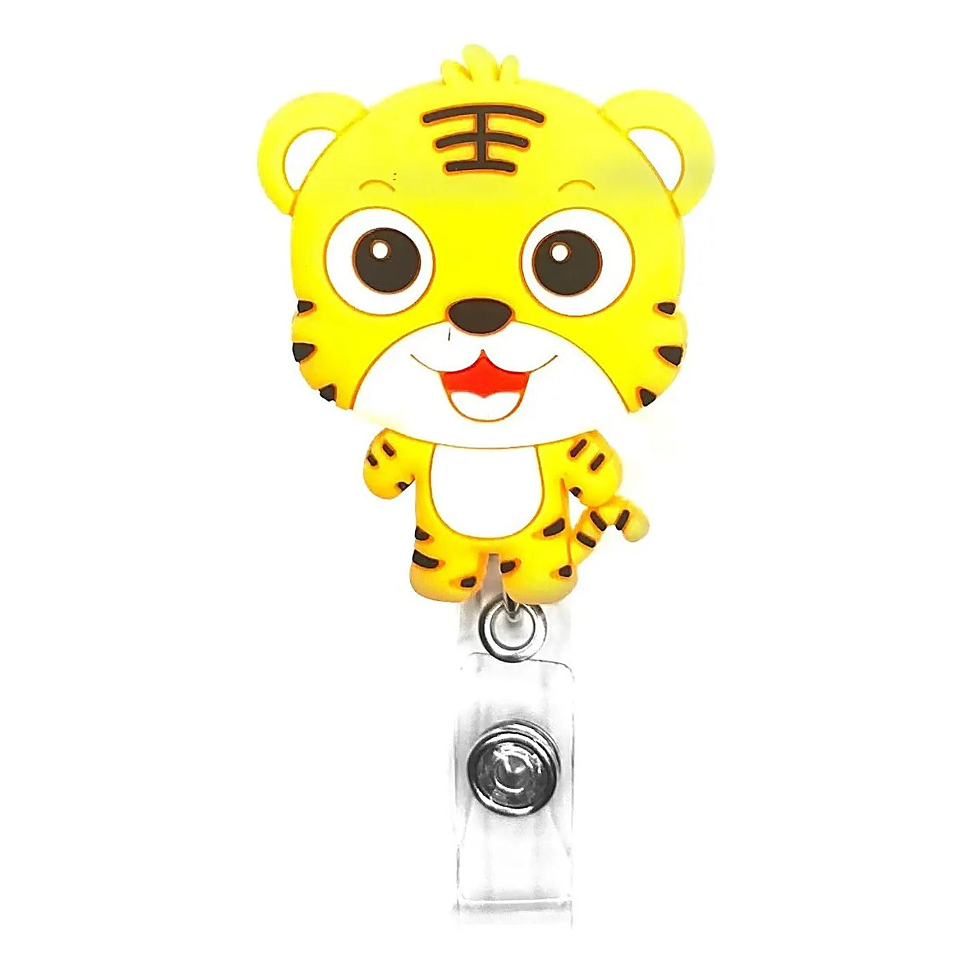 Porta Credencial con Yoyo Retractil Tigre