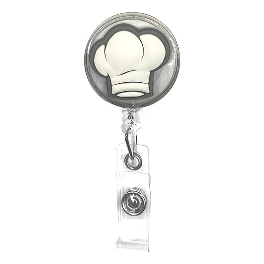 Porta Credencial con Yoyo Retractil Gorro De Chef