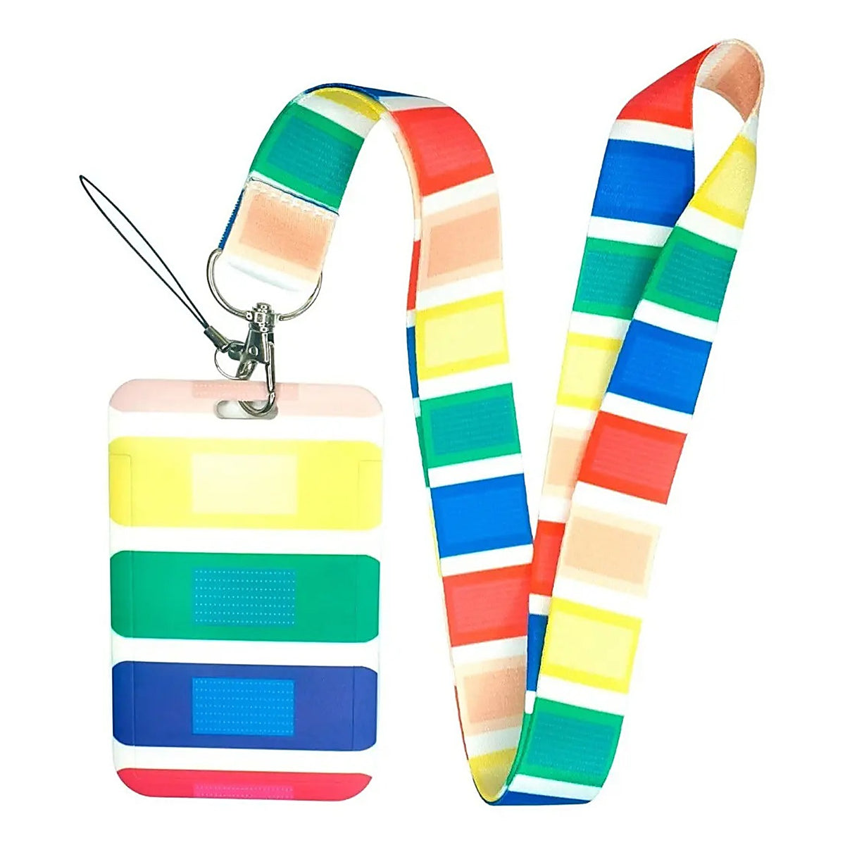 Porta Credencial con Lanyard Banditas Colores
