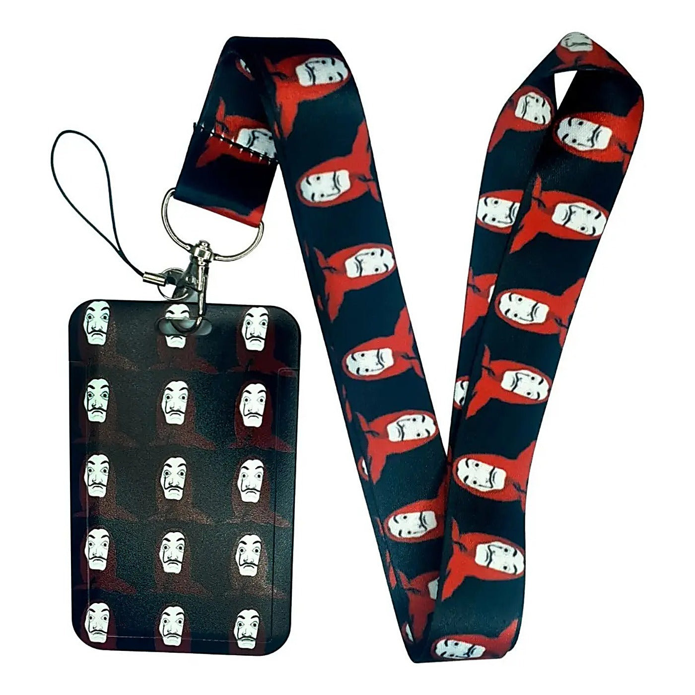 Porta Credencial con Lanyard La Casa de Papel