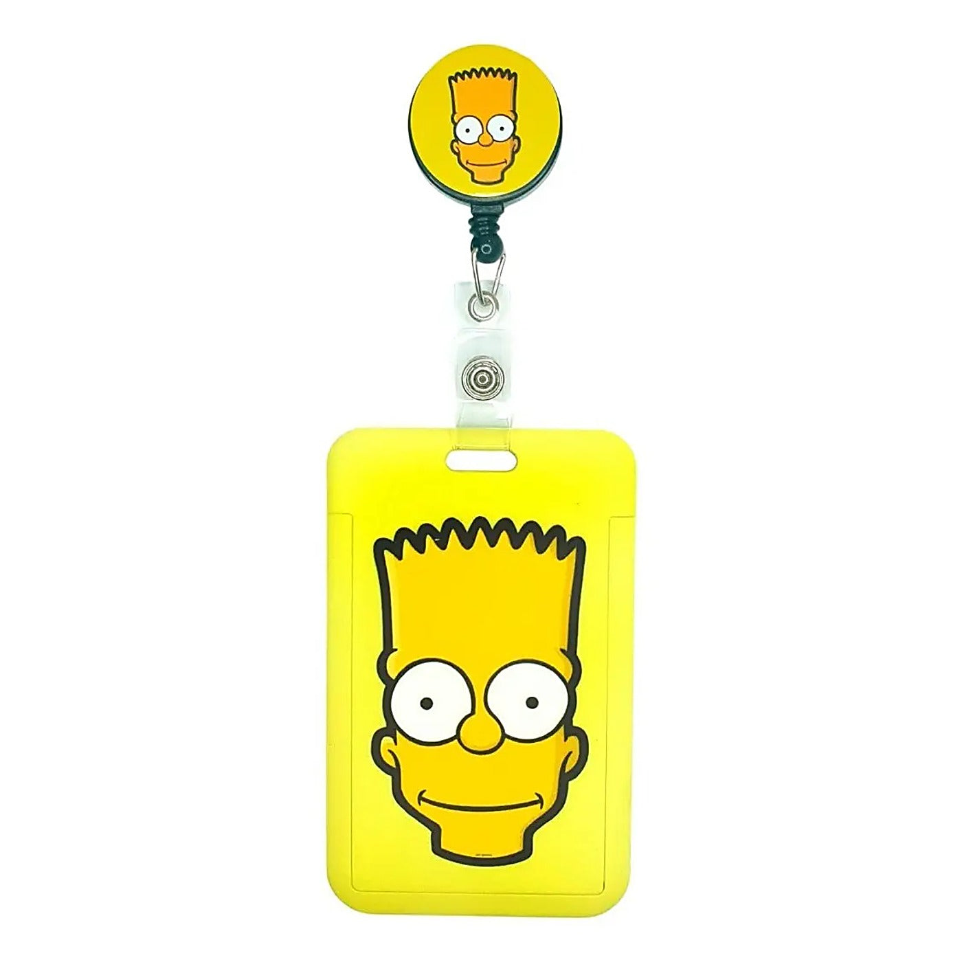 Porta Credencial con Yoyo Retractil Bart Simpson