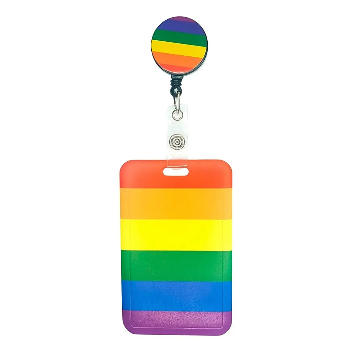 Porta Credencial con Yoyo Retractil Lgtbi