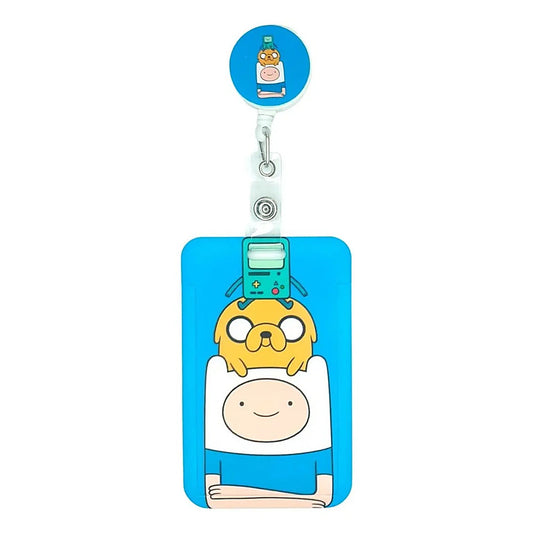 Porta Credencial con Yoyo Retractil Hora De Aventura