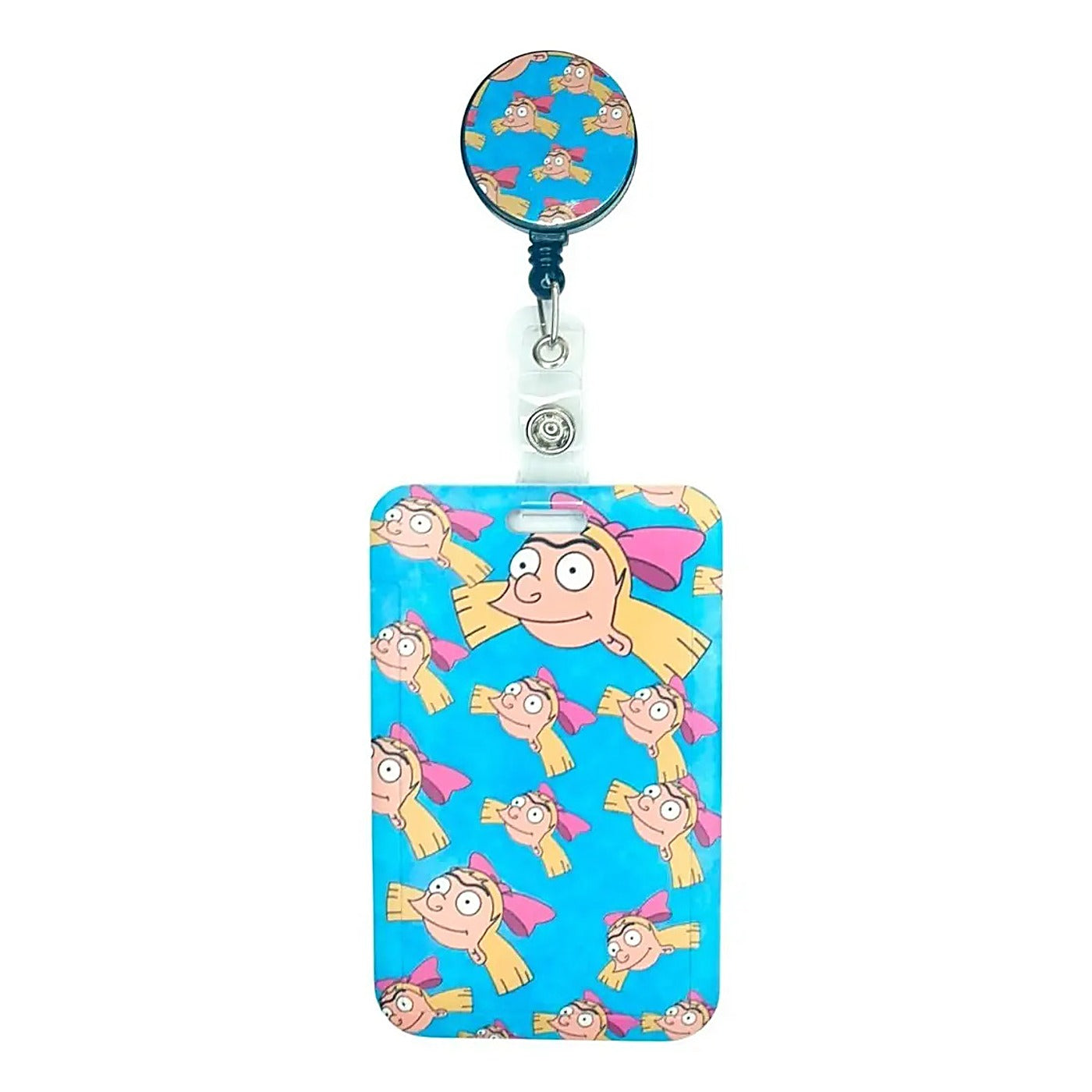 Porta Credencial con Yoyo Retractil Helga G Pataki