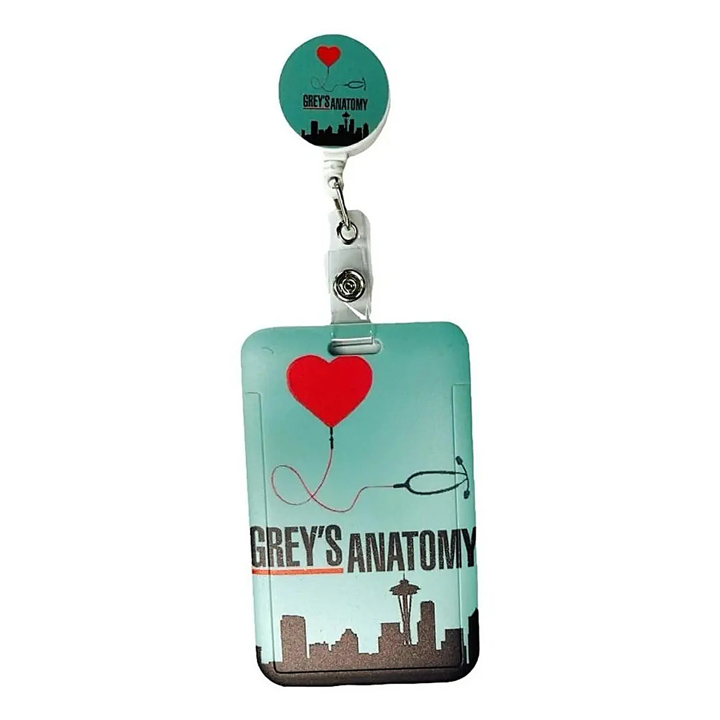 Porta Credencial con Yoyo Retractil Grey's Anatomy