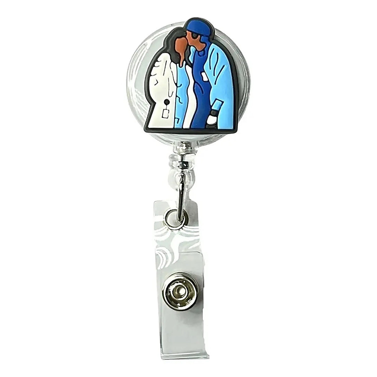 Porta Credencial con Yoyo Retractil Grey's