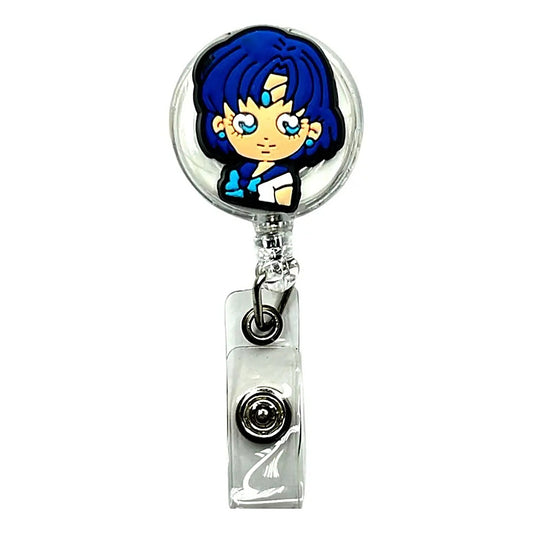 Porta Credencial con Yoyo Retractil Sailor Mercury