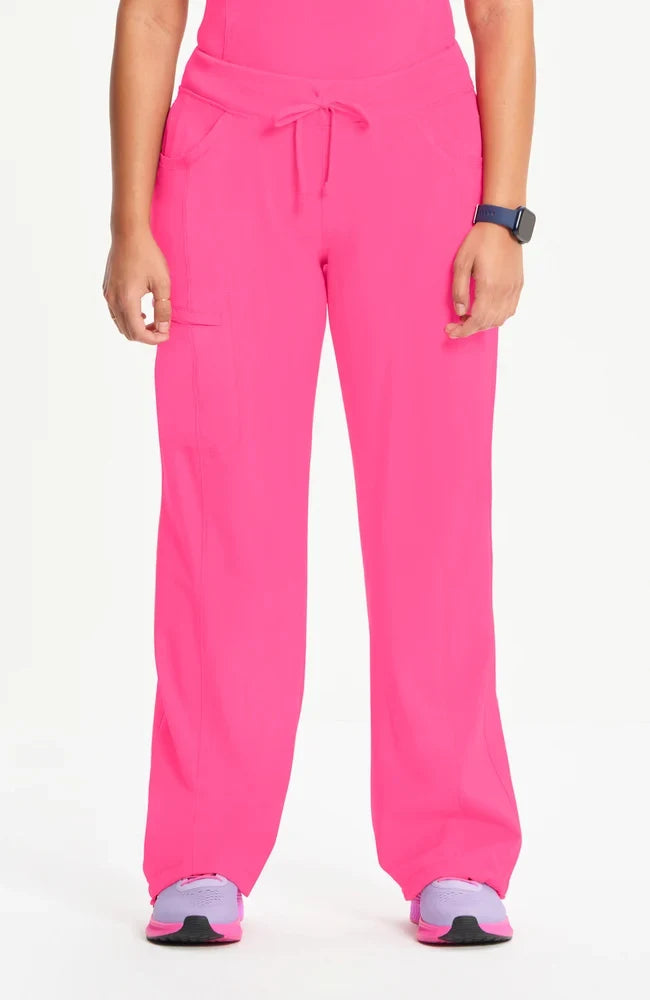 Pantalón Clínico Mujer 1123A Cherokee Infinity Legacy, color fucsia - Uniformes Clínicos Sami