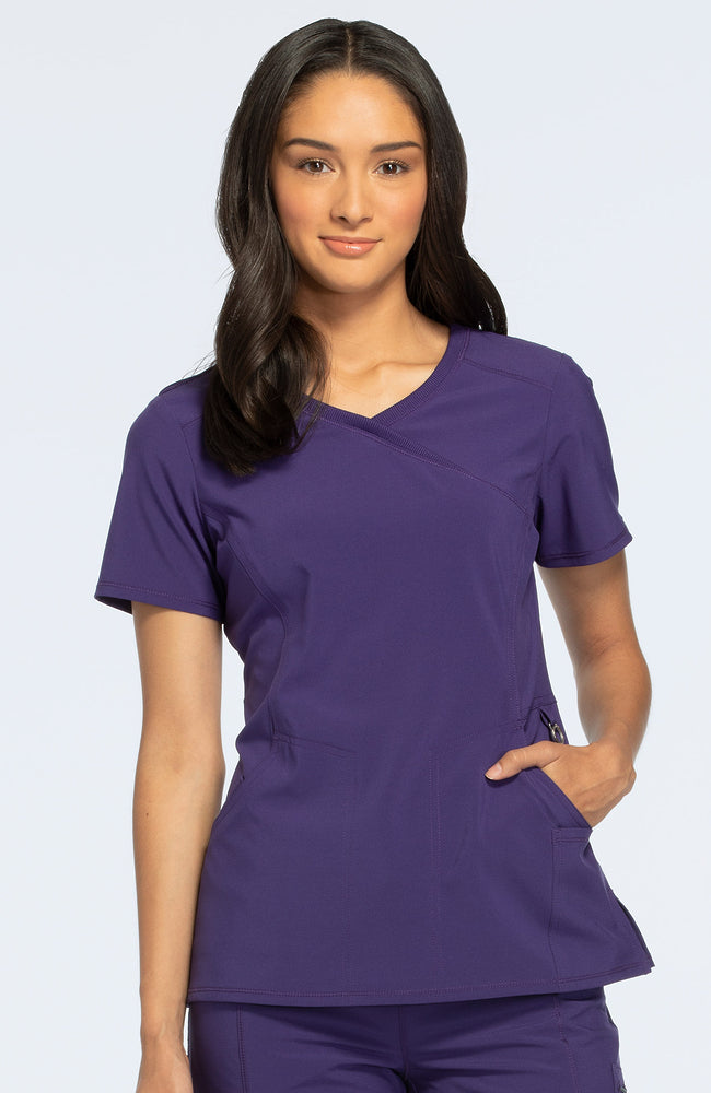 Polera Clinica Mujer 2625a Morado GRP Cherokee Infinity Legacy