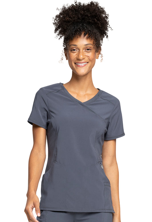 Polera Clínica Mujer 2625a Gris PWPS Cherokee Infinity Legacy