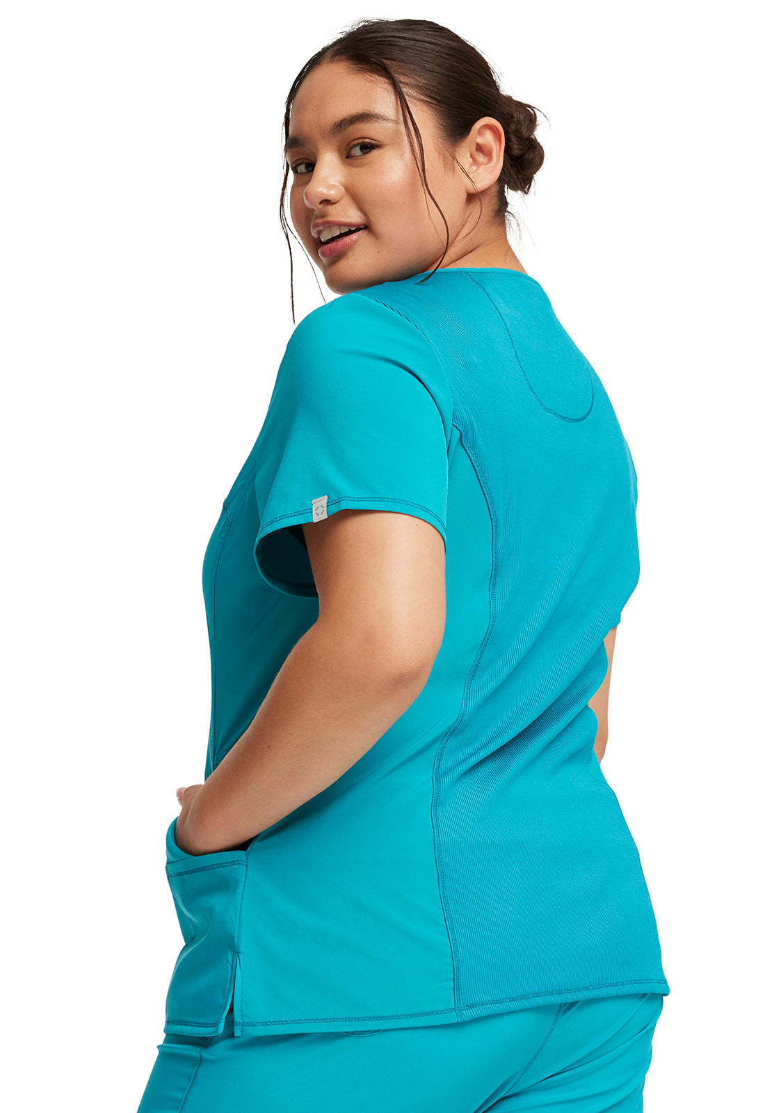 Polera Clinica Mujer 2625a Teal TLPS Cherokee Infinity Legacy