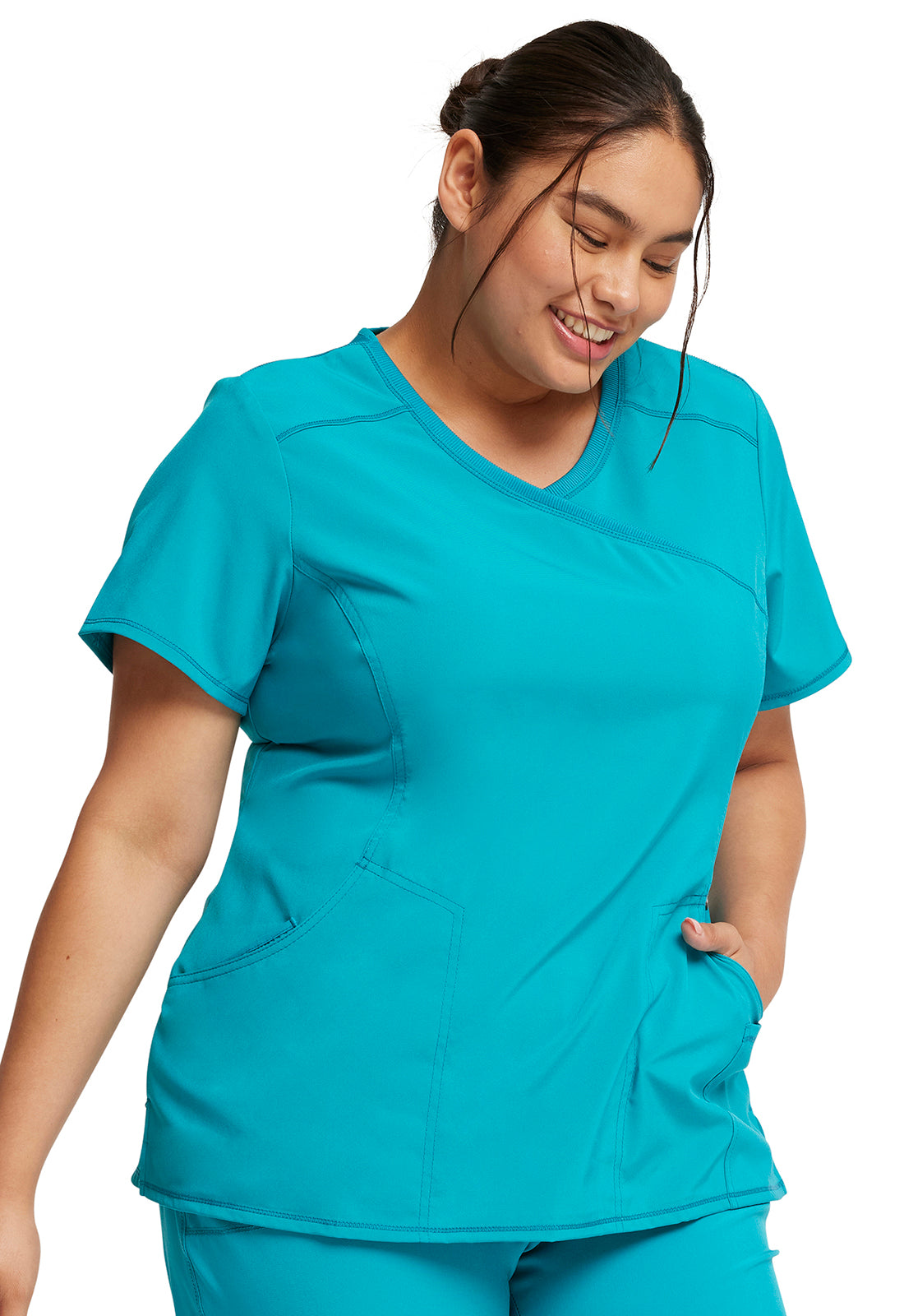 Polera Clinica Mujer 2625a Teal TLPS Cherokee Infinity Legacy