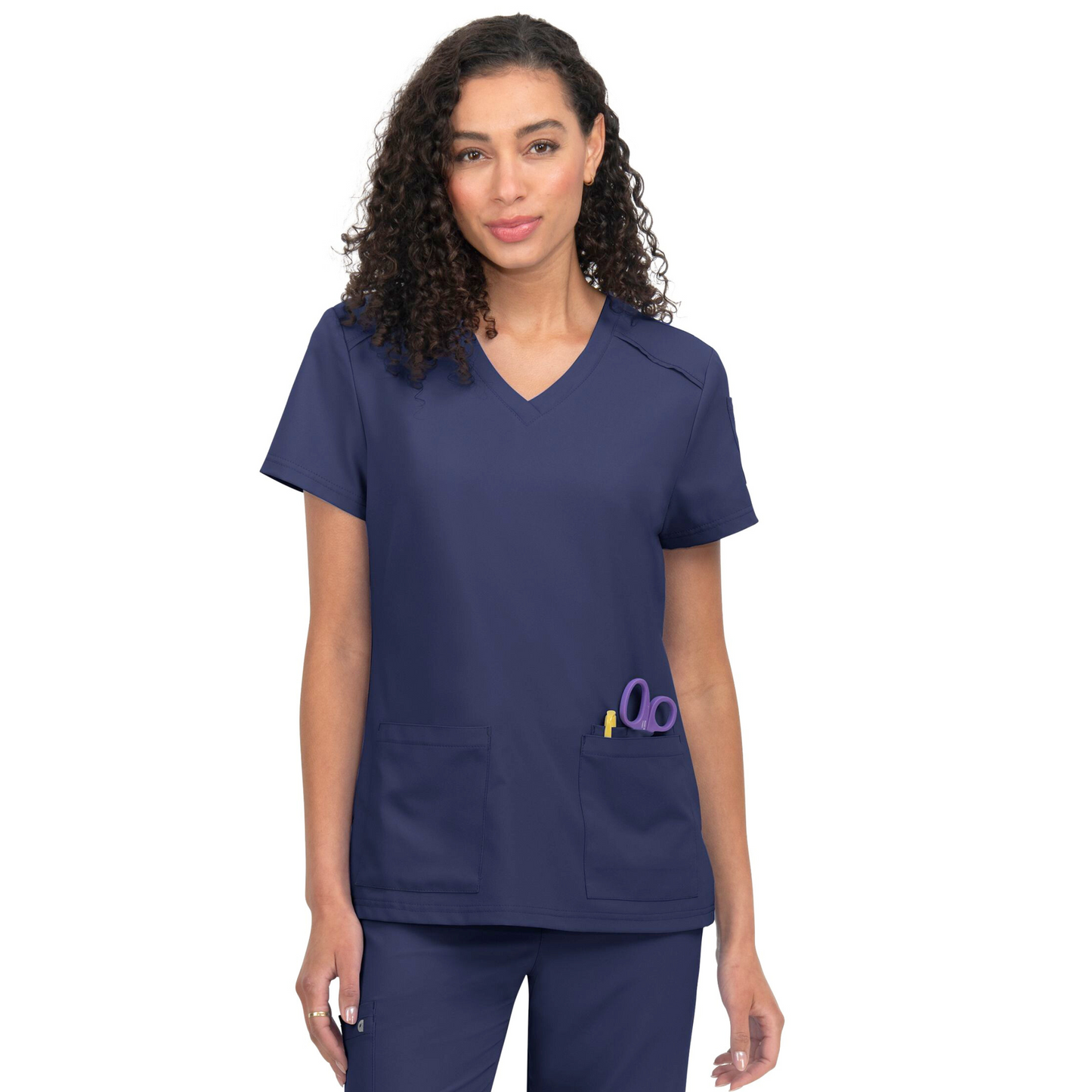 Polera Clínica Mujer C101 Navy Cureology Koi