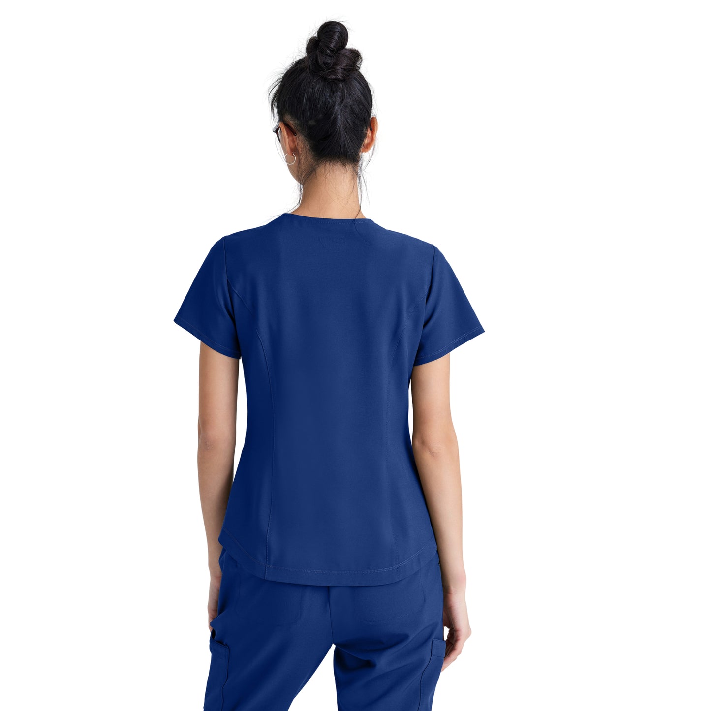 Polera Clínica Mujer GSST180 Azul Marino Evolve Grey's Anatomy