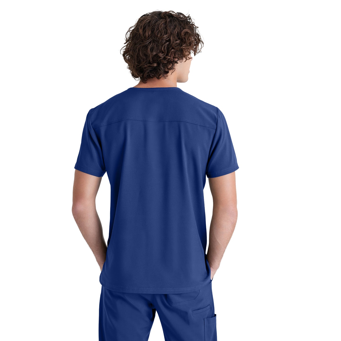 Polera Clínica Hombre GSST179 Azul Marino Evolve Grey's Anatomy