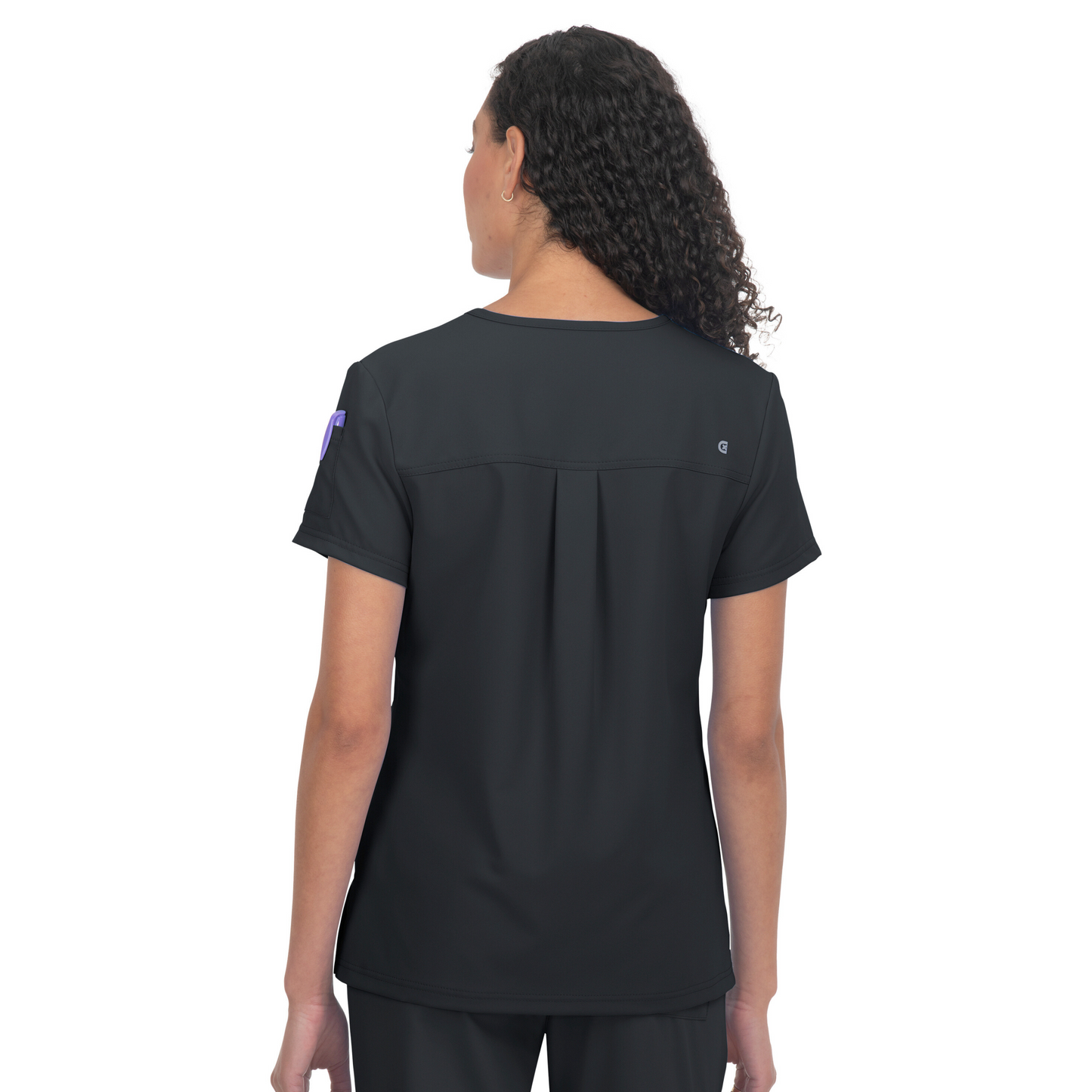 Polera Clínica Mujer C101 Black Cureology Koi