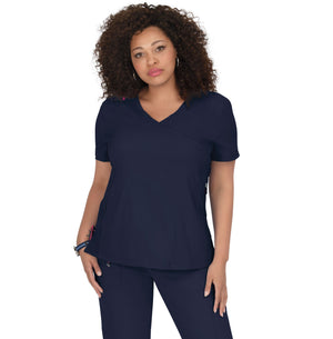 Polera Clínica Mujer Azul Marino Enfermera 316-012 Koi Lite