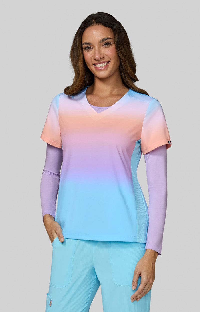 COLOR:Rainbow Ombre