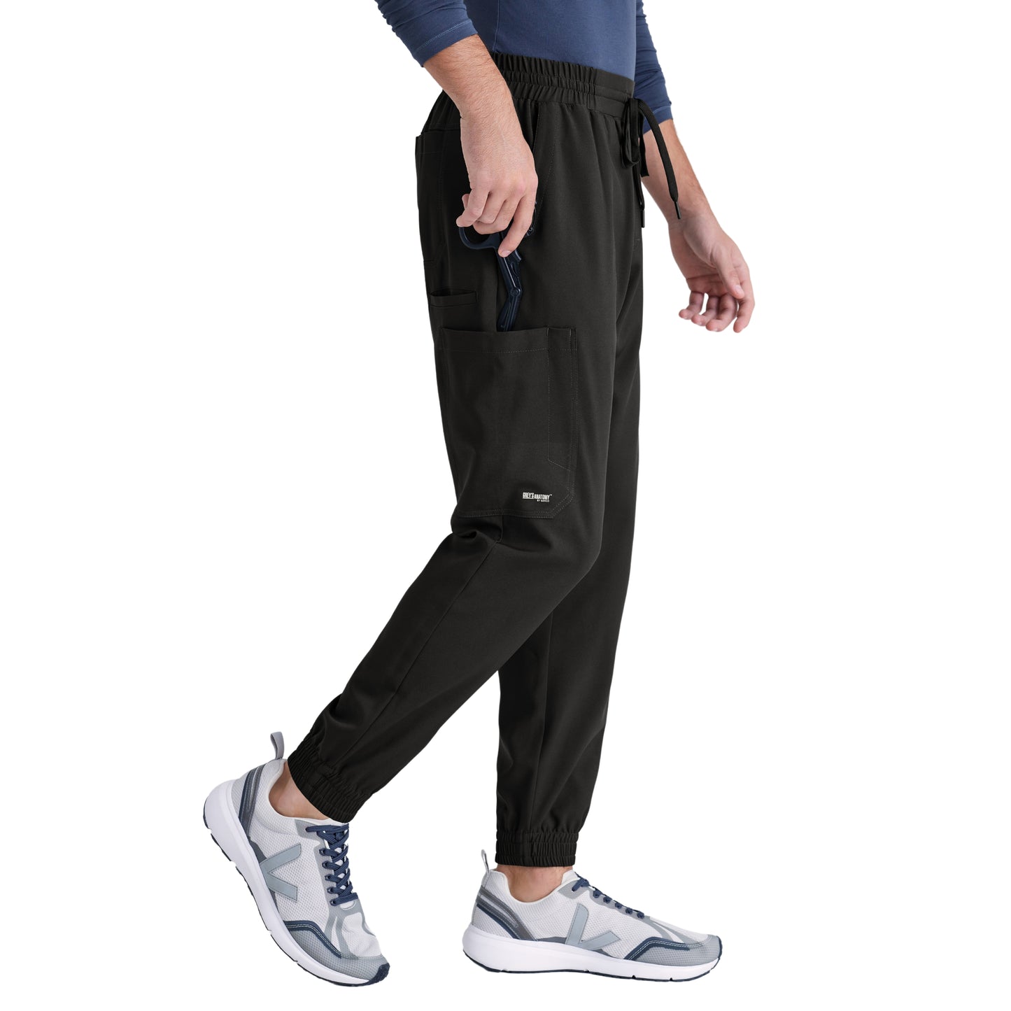 Pantalón Clínico Hombre GSSP626 Negro Evolve Grey's Anatomy