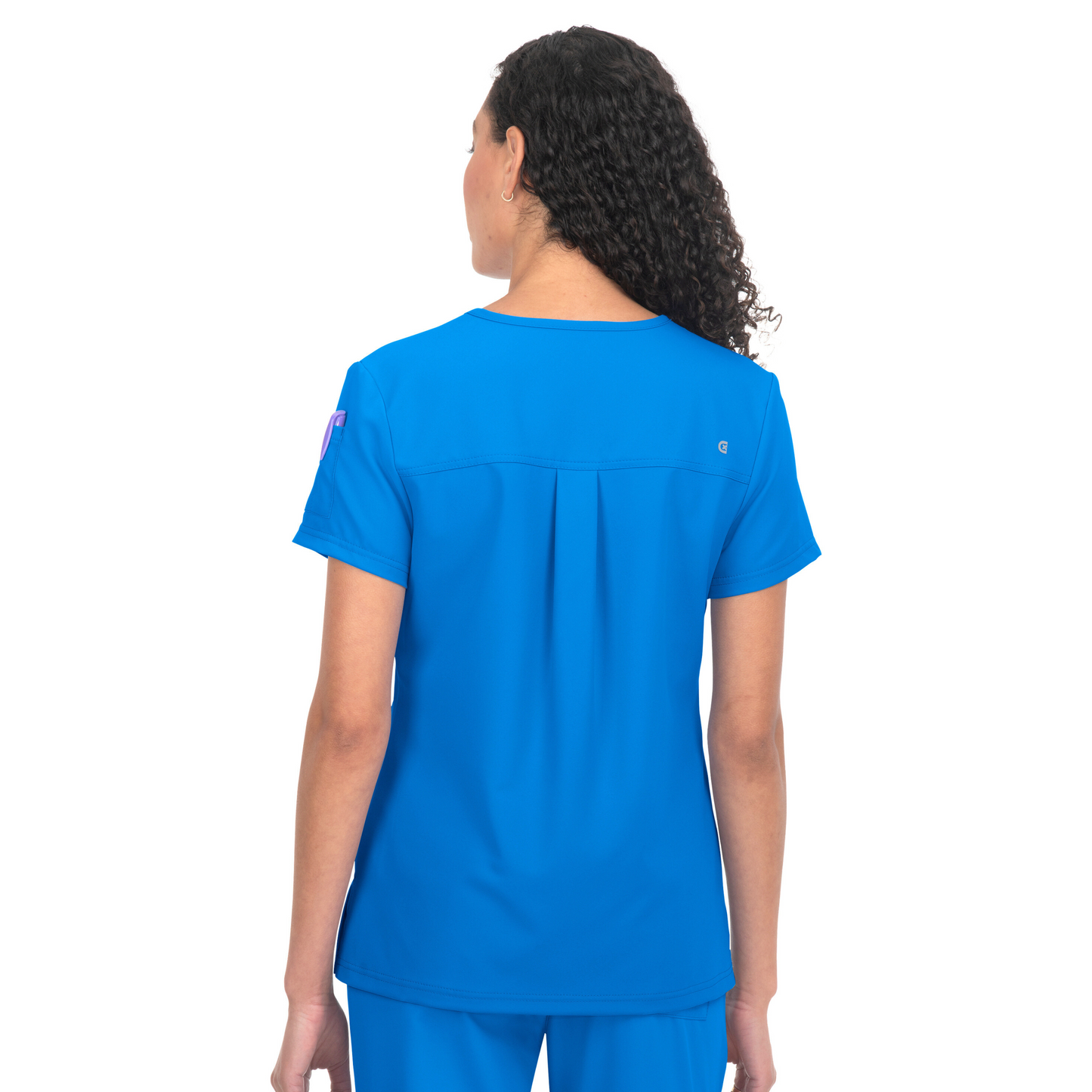 Polera Clínica Mujer C101 Royal Blue Cureology Koi