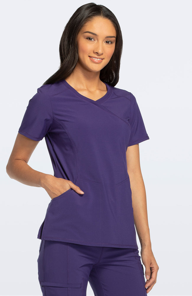 Polera Clinica Mujer 2625a Morado GRP Cherokee Infinity Legacy