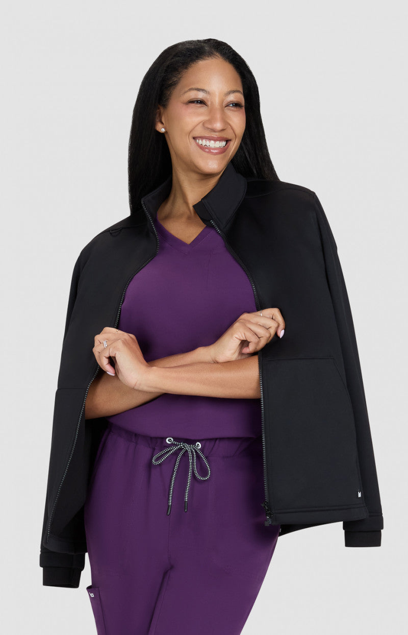 Chaqueta Clínica Mujer 471-02 Negro koi Essentials Jaqueline