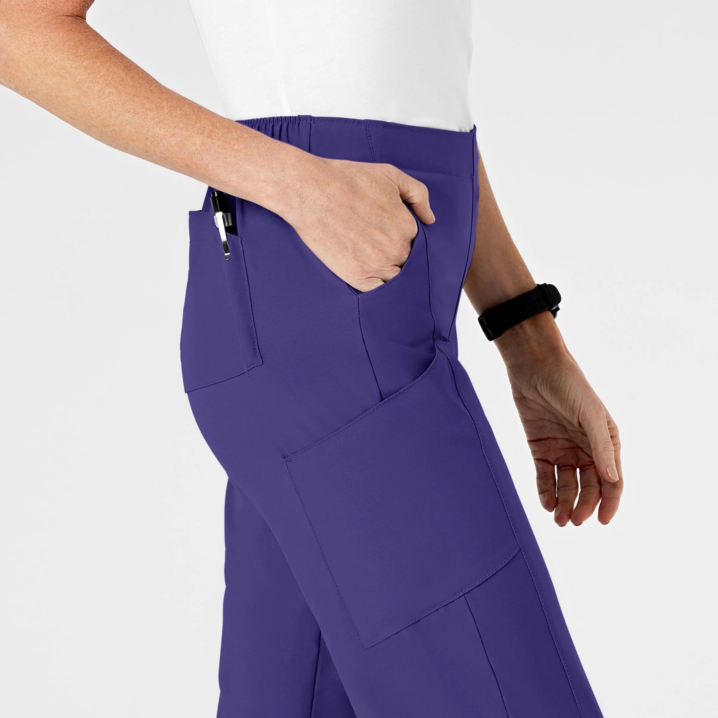 Pantalón Clínico Mujer Morado 5155A Wonderwink 123