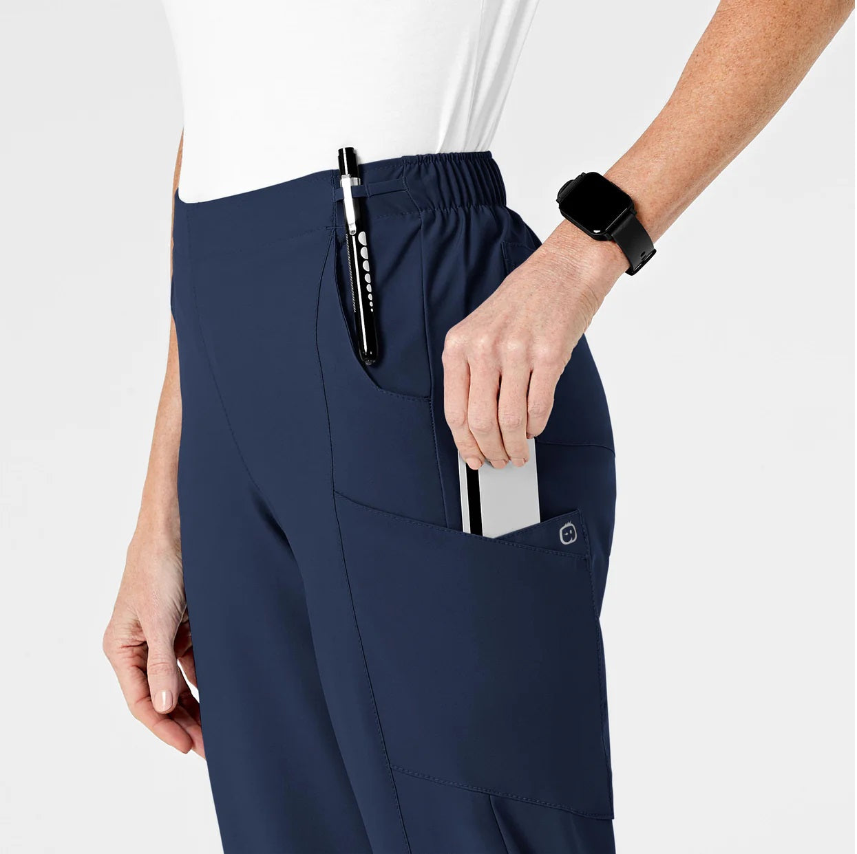 Pantalón Clínico Mujer Azul Marino 5155A Wonder 123