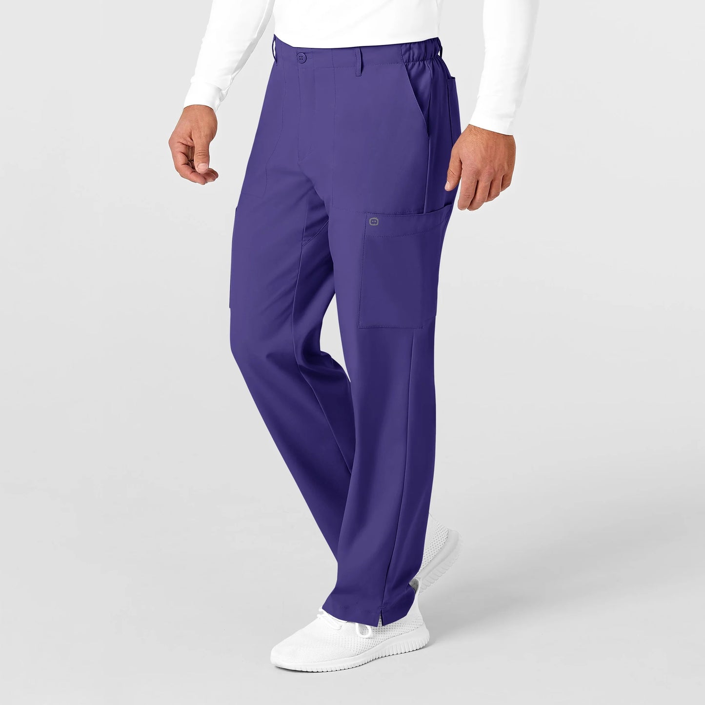 Pantalón Clínico Hombre Morado 5355a Wonderwink 123