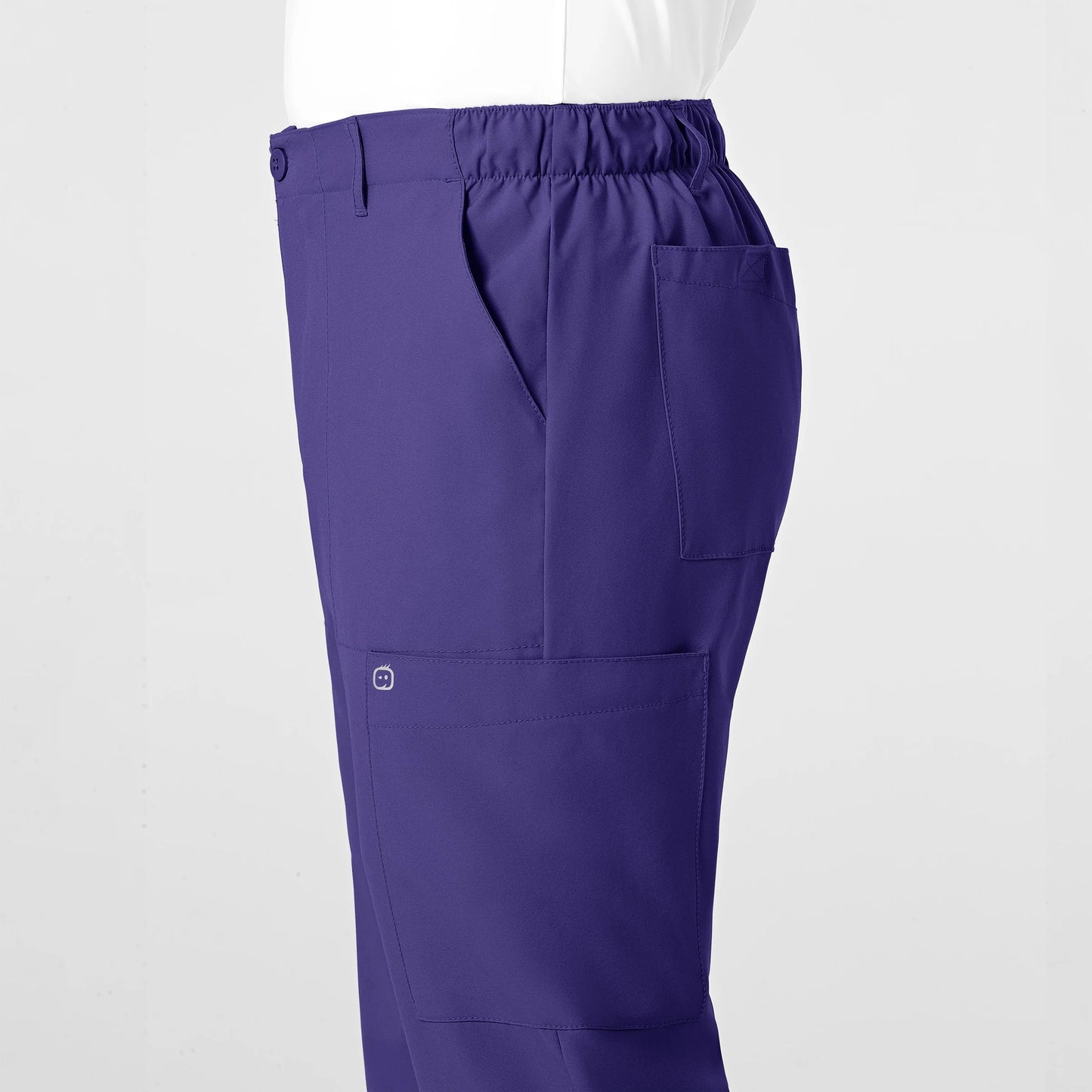 Pantalón Clínico Hombre Morado 5355a Wonderwink 123