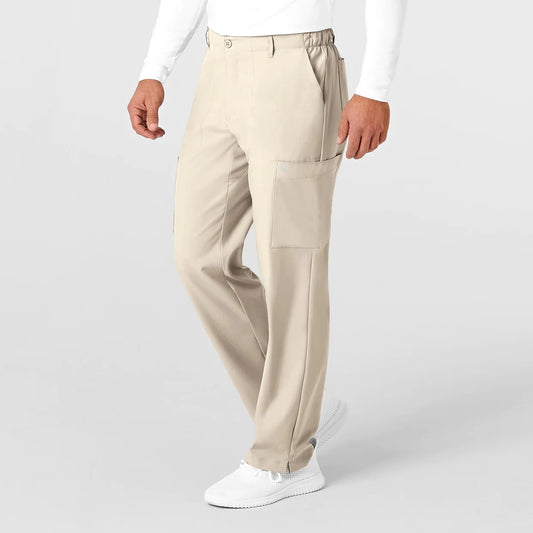 Pantalón Clínico Hombre Beige 5355A Wonderwink 123