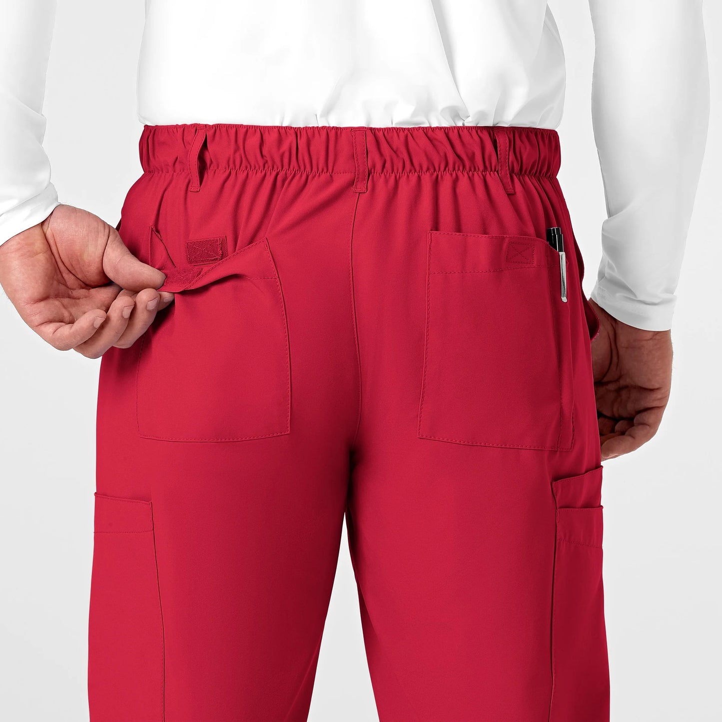 Pantalón Clínico Hombre Rojo 5355a Wonderwink 123