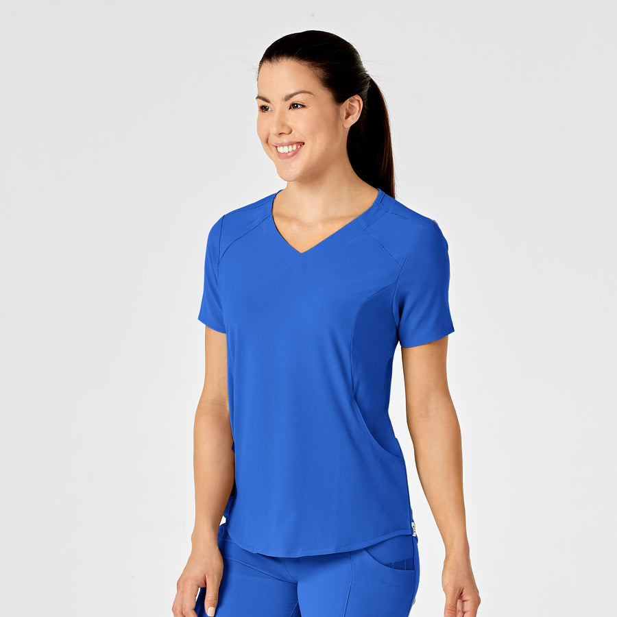 Polera Mujer Azul Rey 6234 Wonderwink Renew