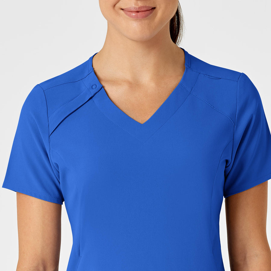 Polera Mujer Azul Rey 6234 Wonderwink Renew