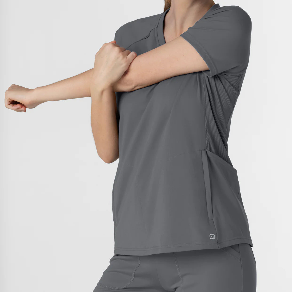 Polera Clínica Mujer Gris 6259 Wink RENEW