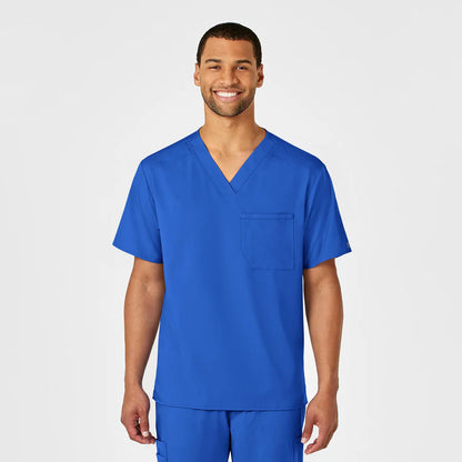 Polera clínica Hombre  Azul Rey 6619A Wonderwink Pro