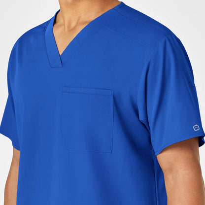 Polera clínica Hombre  Azul Rey 6619A Wonderwink Pro