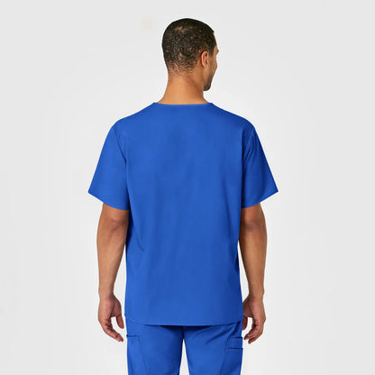 Polera clínica Hombre  Azul Rey 6619A Wonderwink Pro