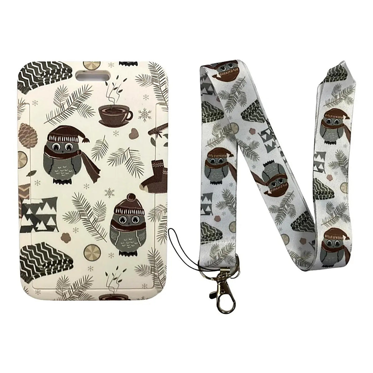 Porta Credencial con Lanyard Buho