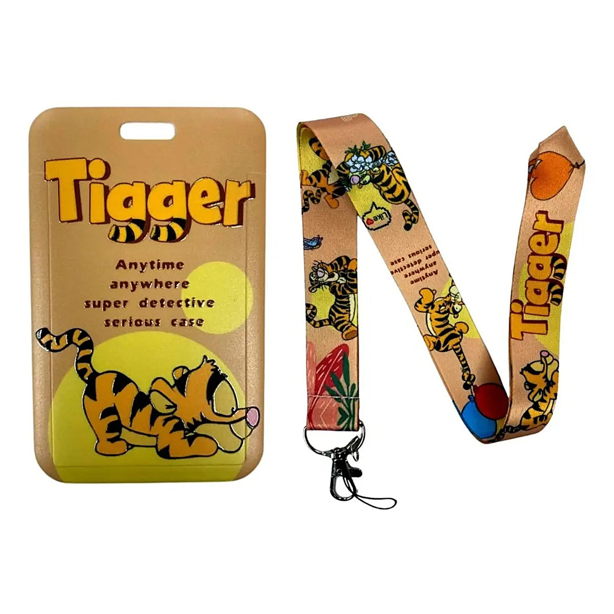 Porta Credencial con Lanyard Tigger Baby