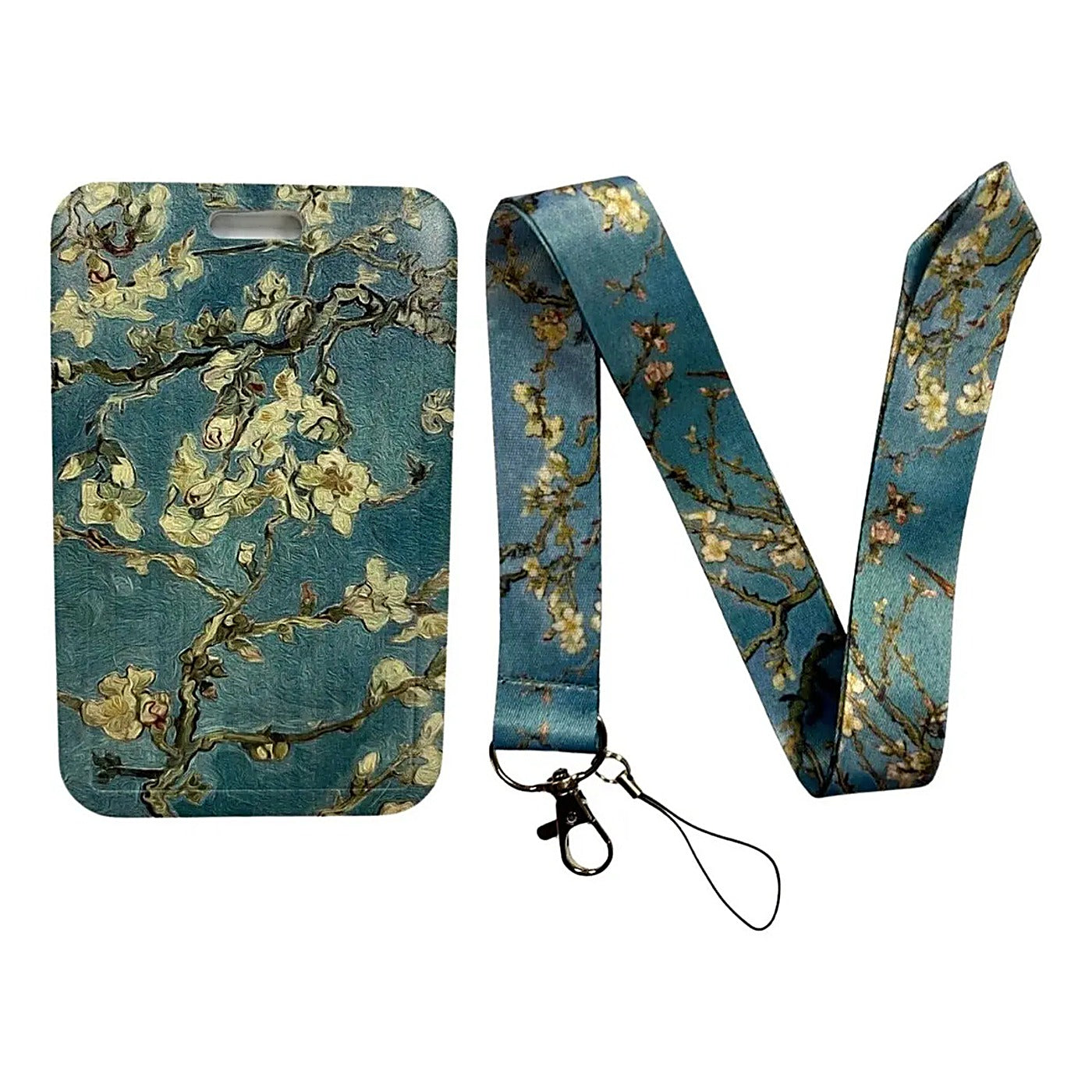 Porta Credencial con Lanyard Arbol Pintura