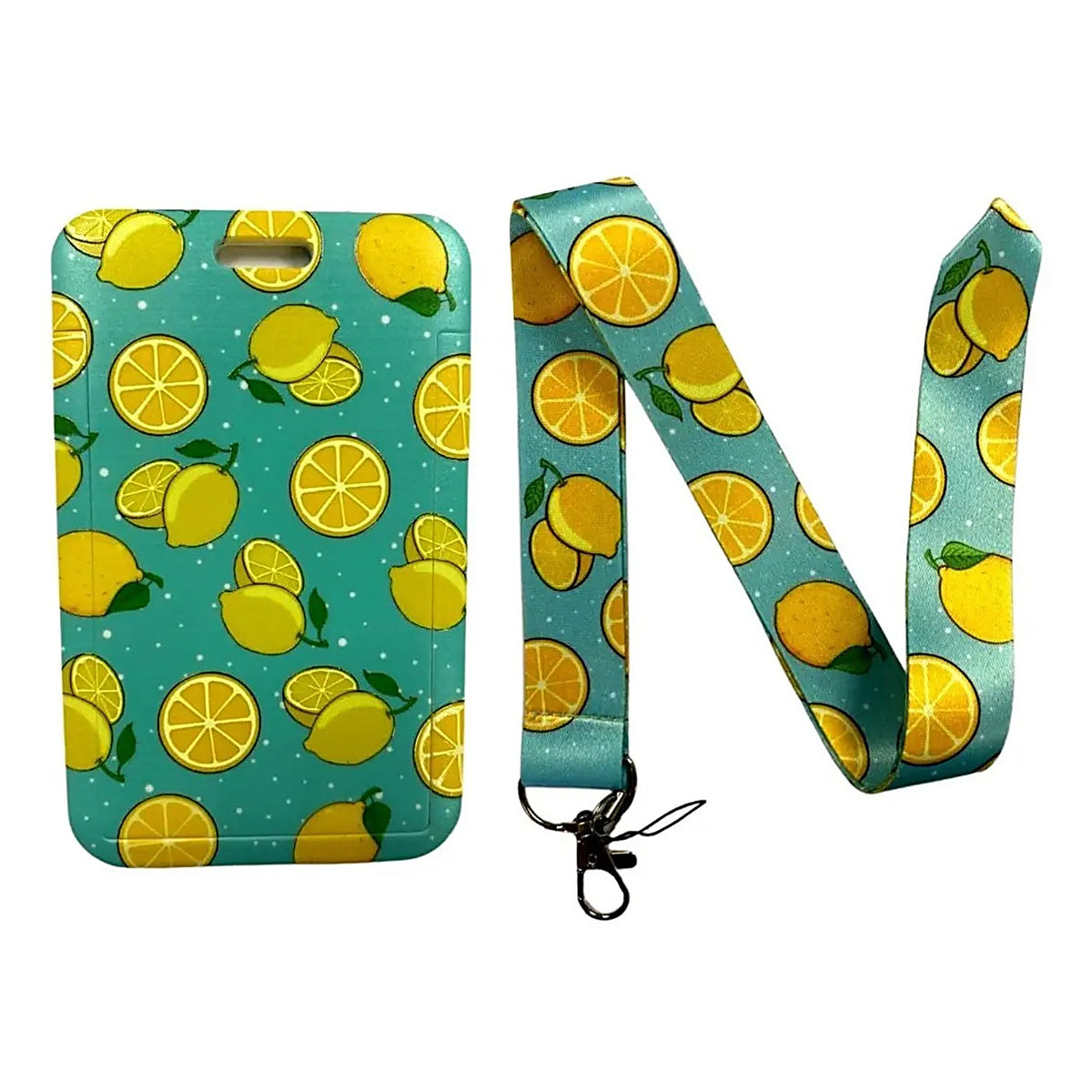 Porta Credencial con Lanyard Limones