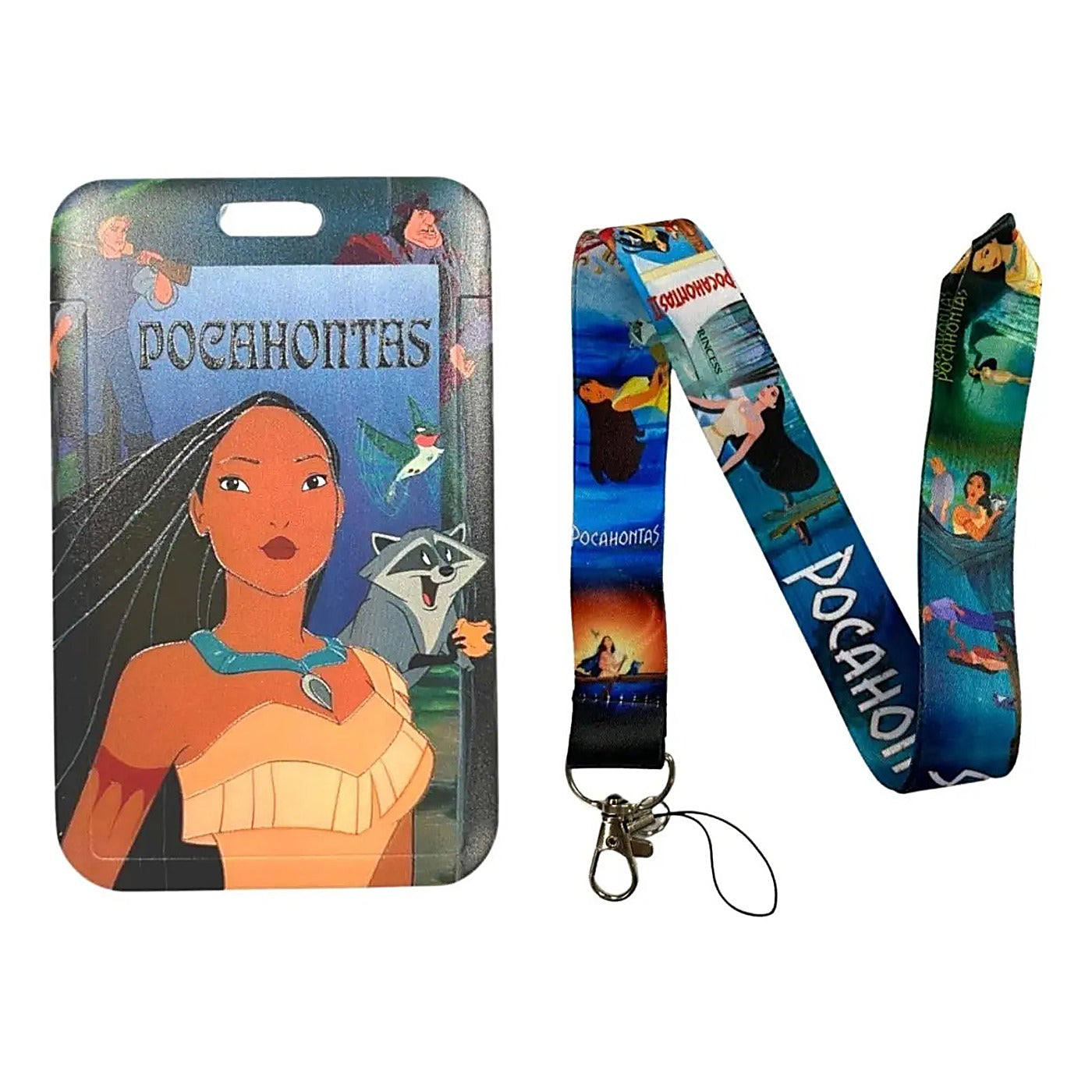 Porta Credencial con Lanyard Pocahontas Kb242