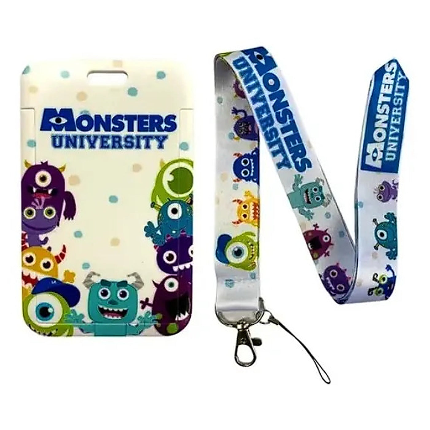 Porta Credencial con Lanyard Monster University